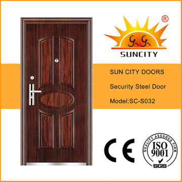 Metal Door for Apartment Single Door Steel Door Price (SC-S032)